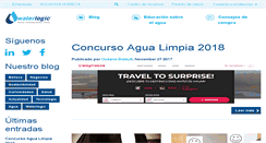 Desktop Screenshot of aguaviva.eu
