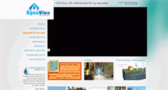 Desktop Screenshot of aguaviva.ind.br
